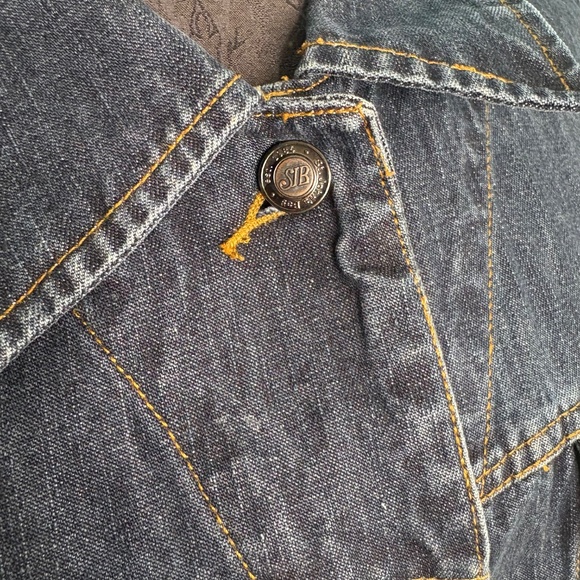 Vintage St. John's Bay Blue Denim Jean Plus Size Vest - Picture 5 of 11